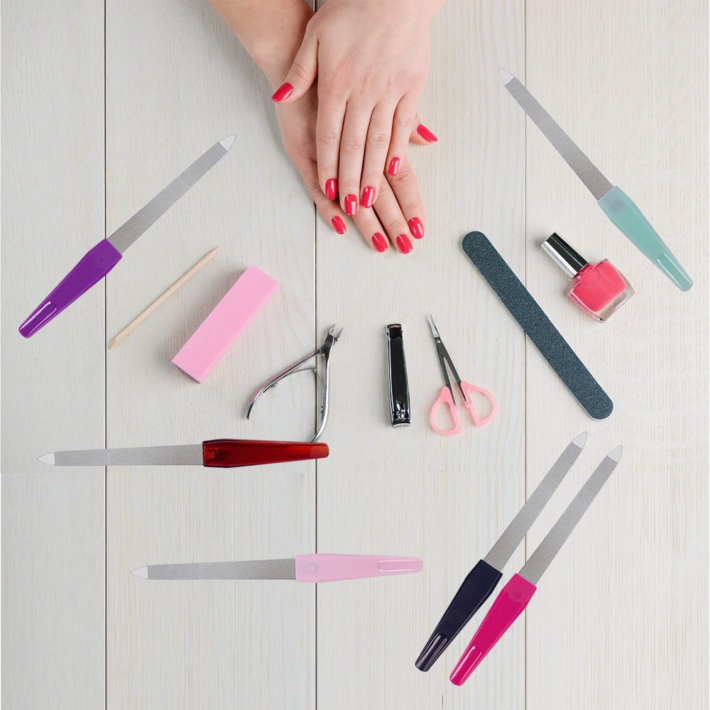 GigaGround dual-grit fine nail file for natural and artificial nails