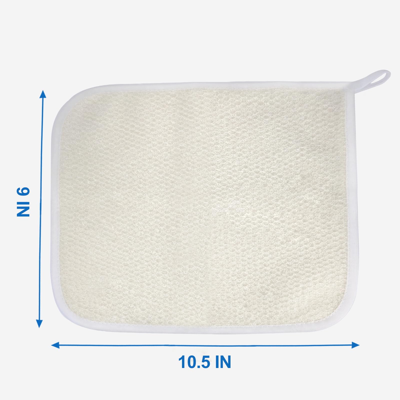 Travel ready exfoliating washcloths for on the go skincare
