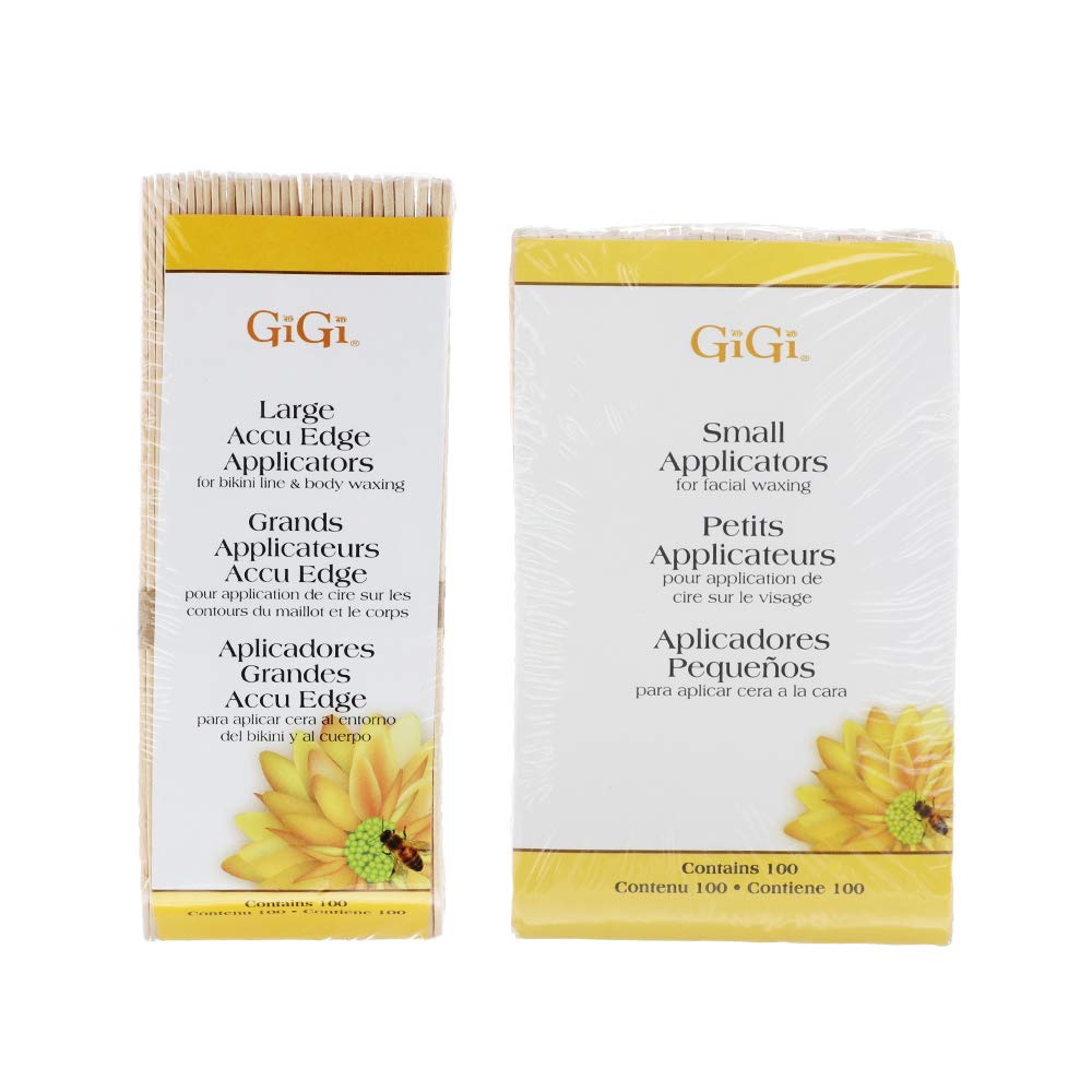 GIGI Accu Edge small wax applicator for precise lip and brow waxing.
