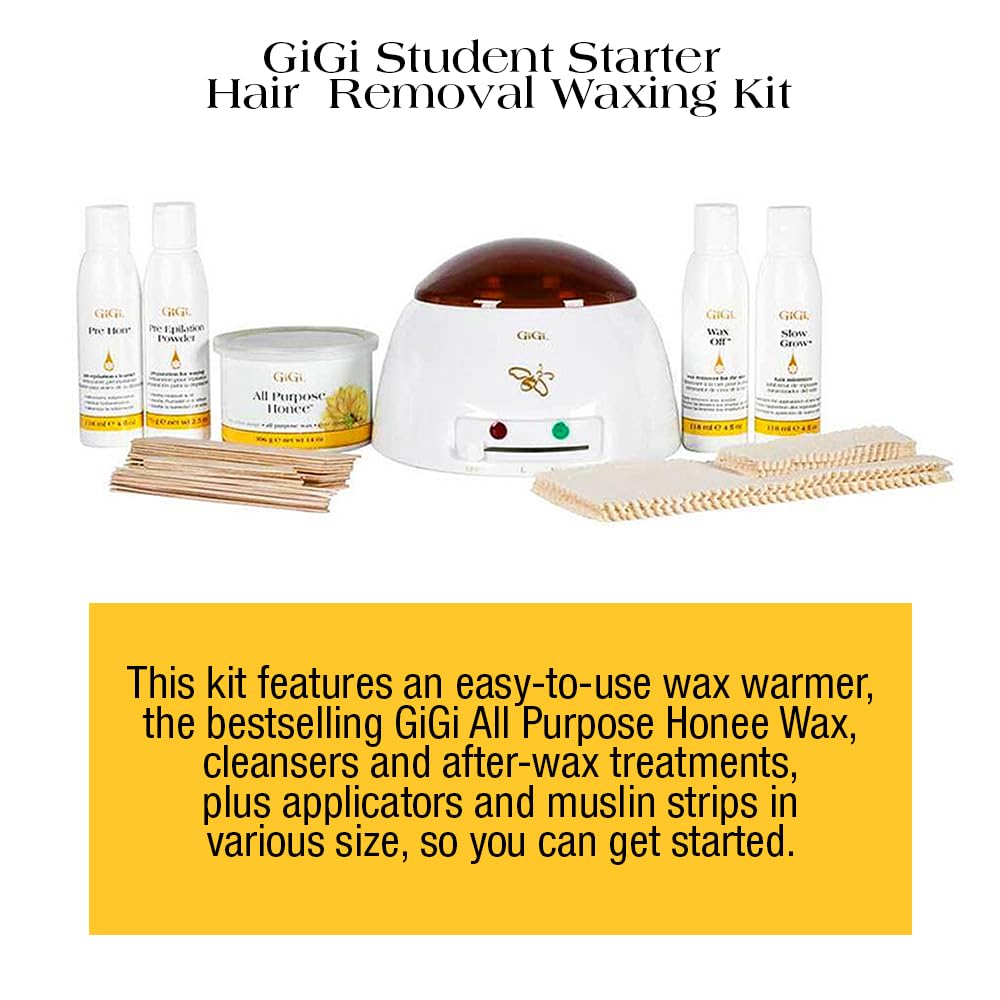 GIGI all-purpose honee wax ready for professional-grade hard wax at home.