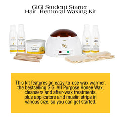 GIGI all-purpose honee wax ready for professional-grade hard wax at home.