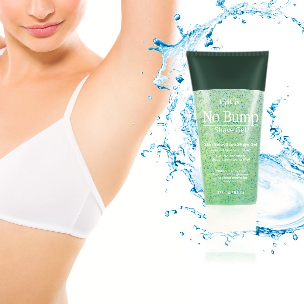 Chamomile extract with hydrating micro-beads nourishes skin before trimming