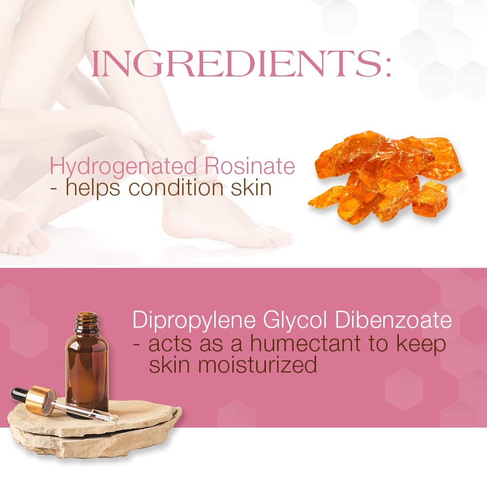 GIGI crème wax easy to heat in microwave for gentle removal.