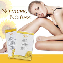 GIGI disposable wooden wax sticks for hygienic waxing at home or salon.