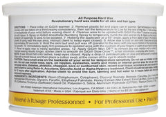 GIGI honey-infused wax being applied for gentle hair removal.