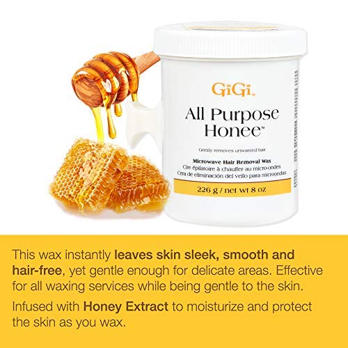 GIGI wax suitable for face and body for smooth results