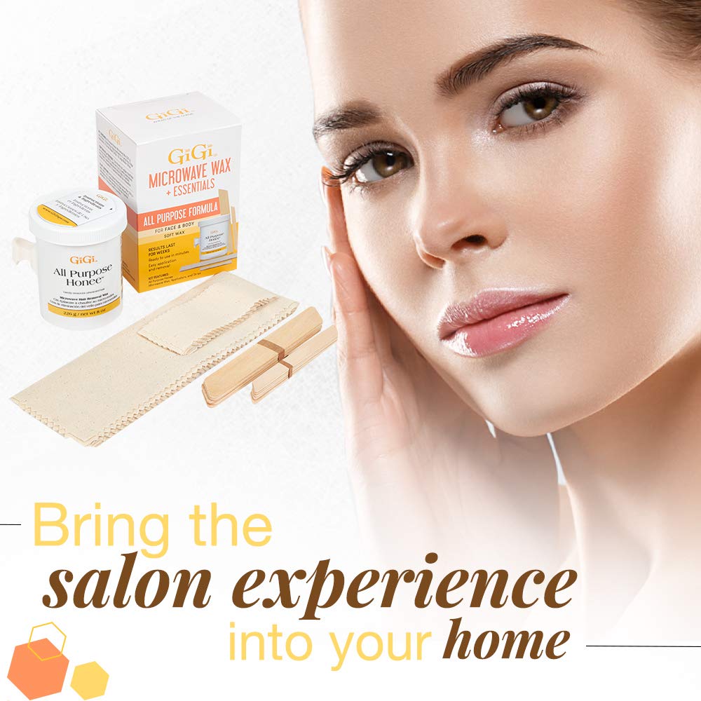 GIGI wax strips and applicators enable precise waxing