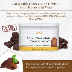 Creamy texture helps remove medium to coarse hair with easy glide.