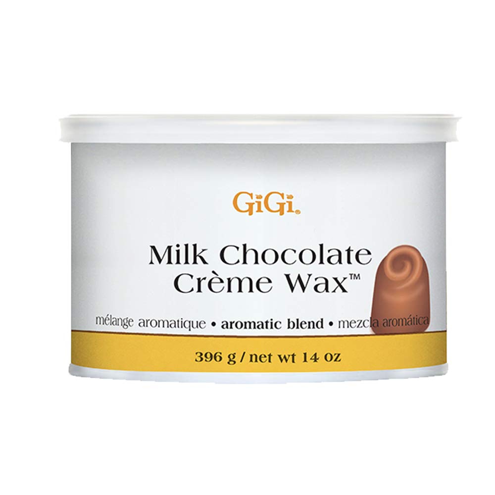 GIGI Milk Chocolate Crème Wax for face and body delivers smooth, controlled hair removal.