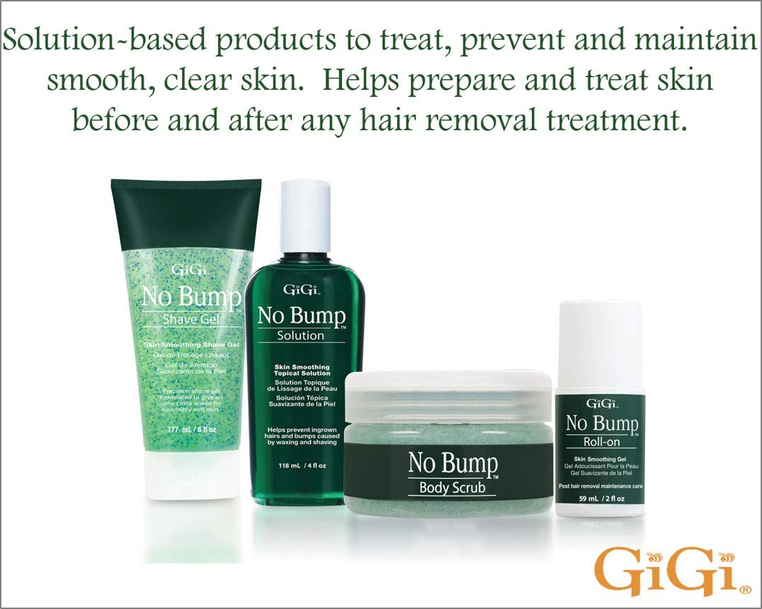 GIGI No Bump cruelty-free label signals an ethical skincare choice.