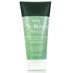 GIGI No Bump Shave Gel bottle ready for ultra-close shave and smooth skin
