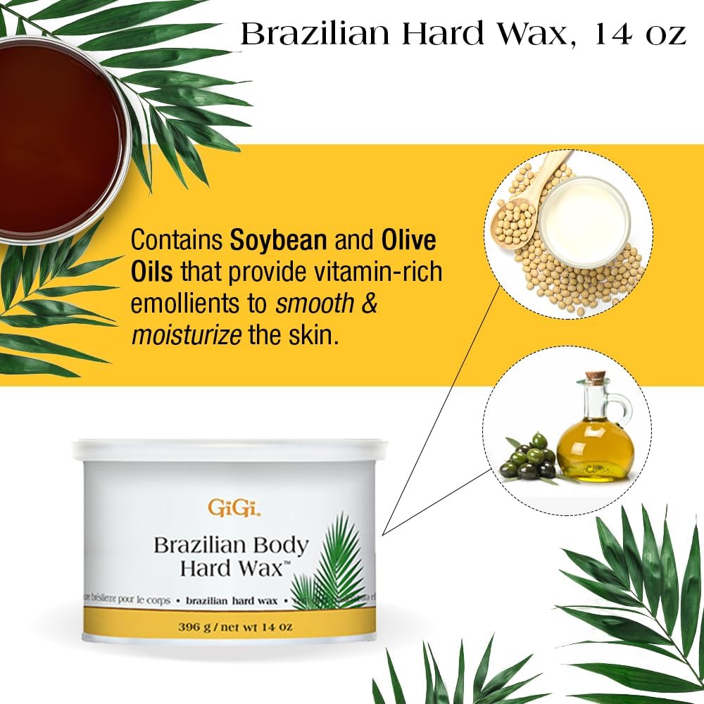Gigi post-wax cooling gel 2oz softens skin after treatment