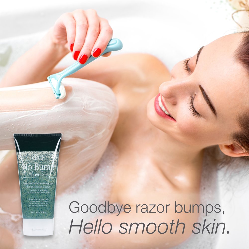 GIGI formula with salicylic acid helps prevent bumps during shaving