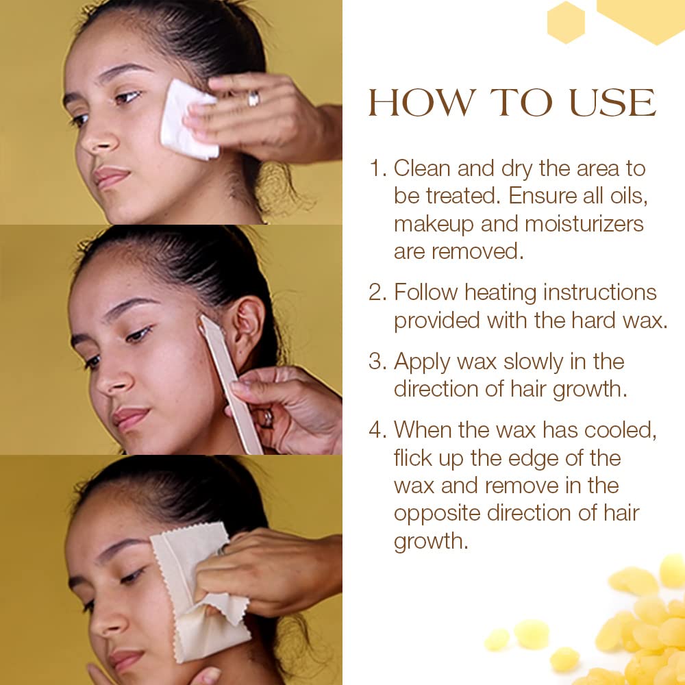 GIGI wax kit components open pack, includes all essentials