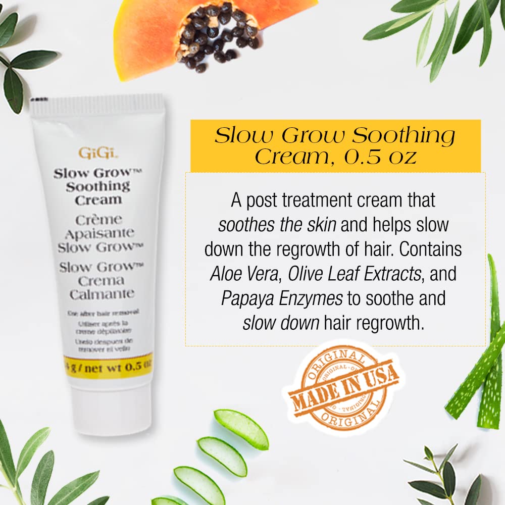 GIGI facial cream texture close-up for sensitive skin, showcasing gentleness
