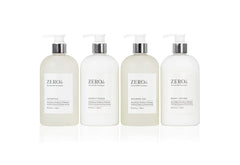 Gilchrist & Soames Zero% Shampoo packaging closeup shows premium design.