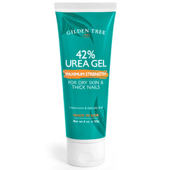 GILDEN TREE Urea Gel 42% en botella transparente para pies, alivio suave.