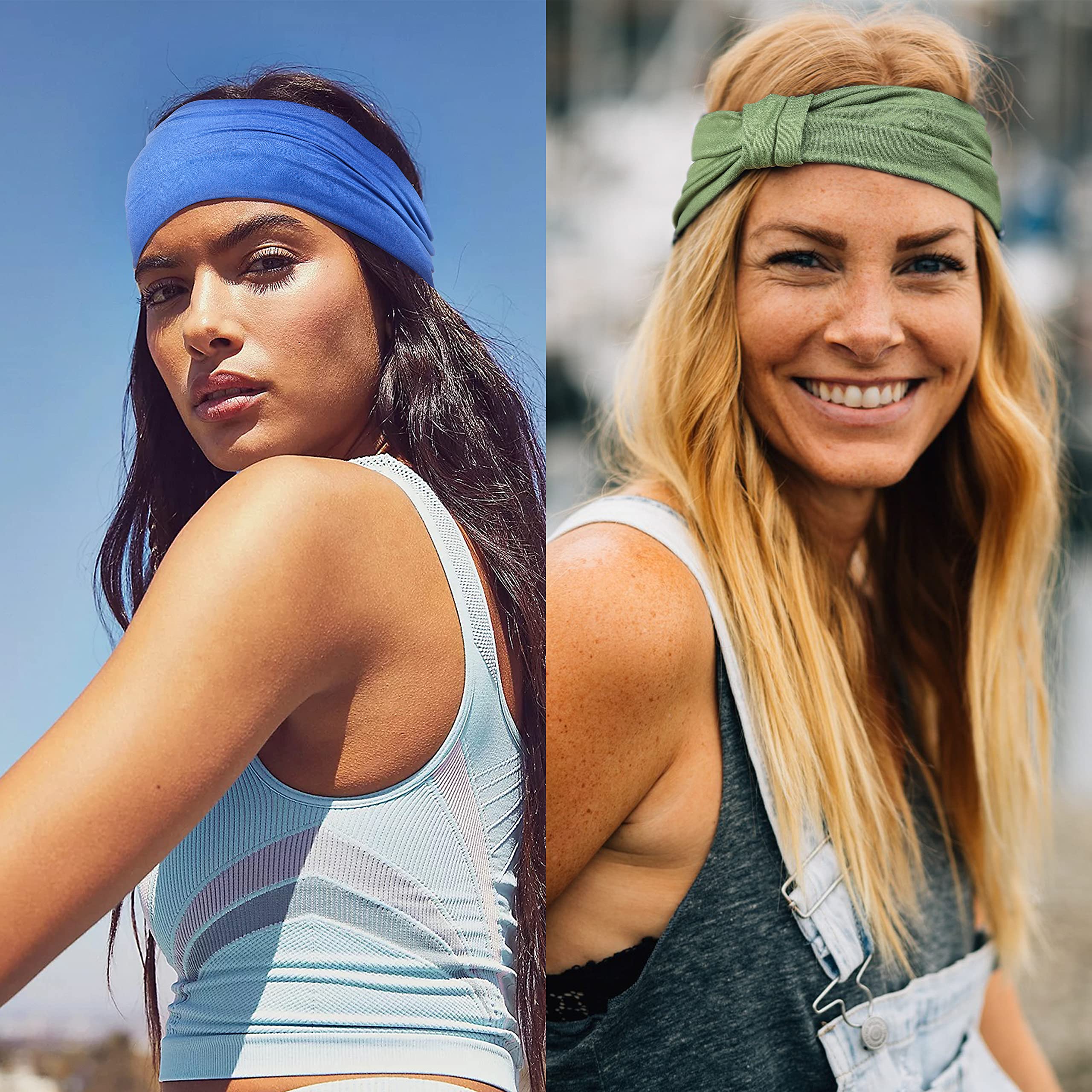 GiLi pack de bandas para deporte: diseño cómodo y colores variados.