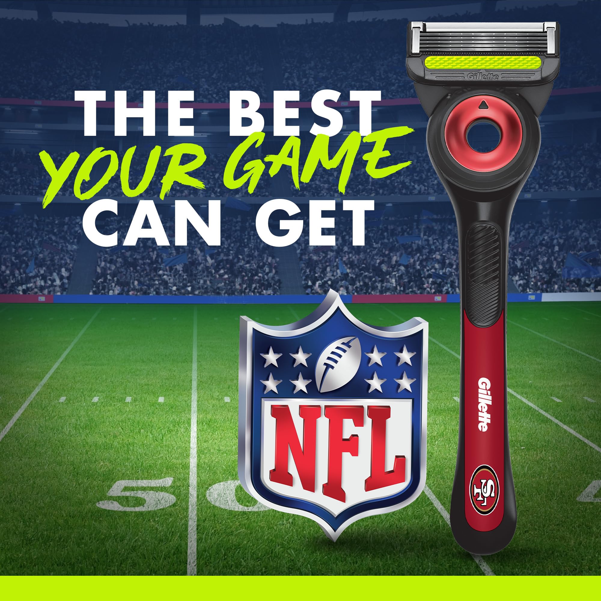 49ers Edition gift pack by Gillette Labs for fans