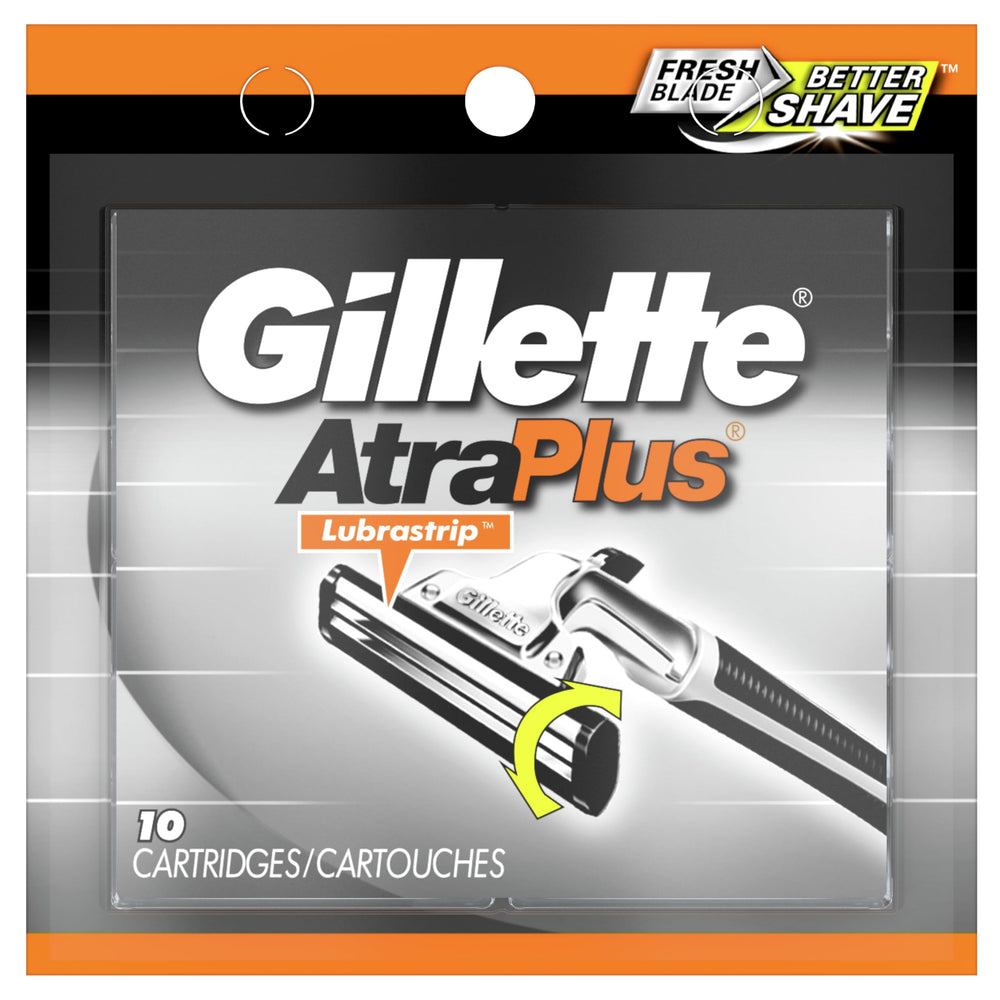 Gillette AltraPlus 10-count refill for ongoing use.