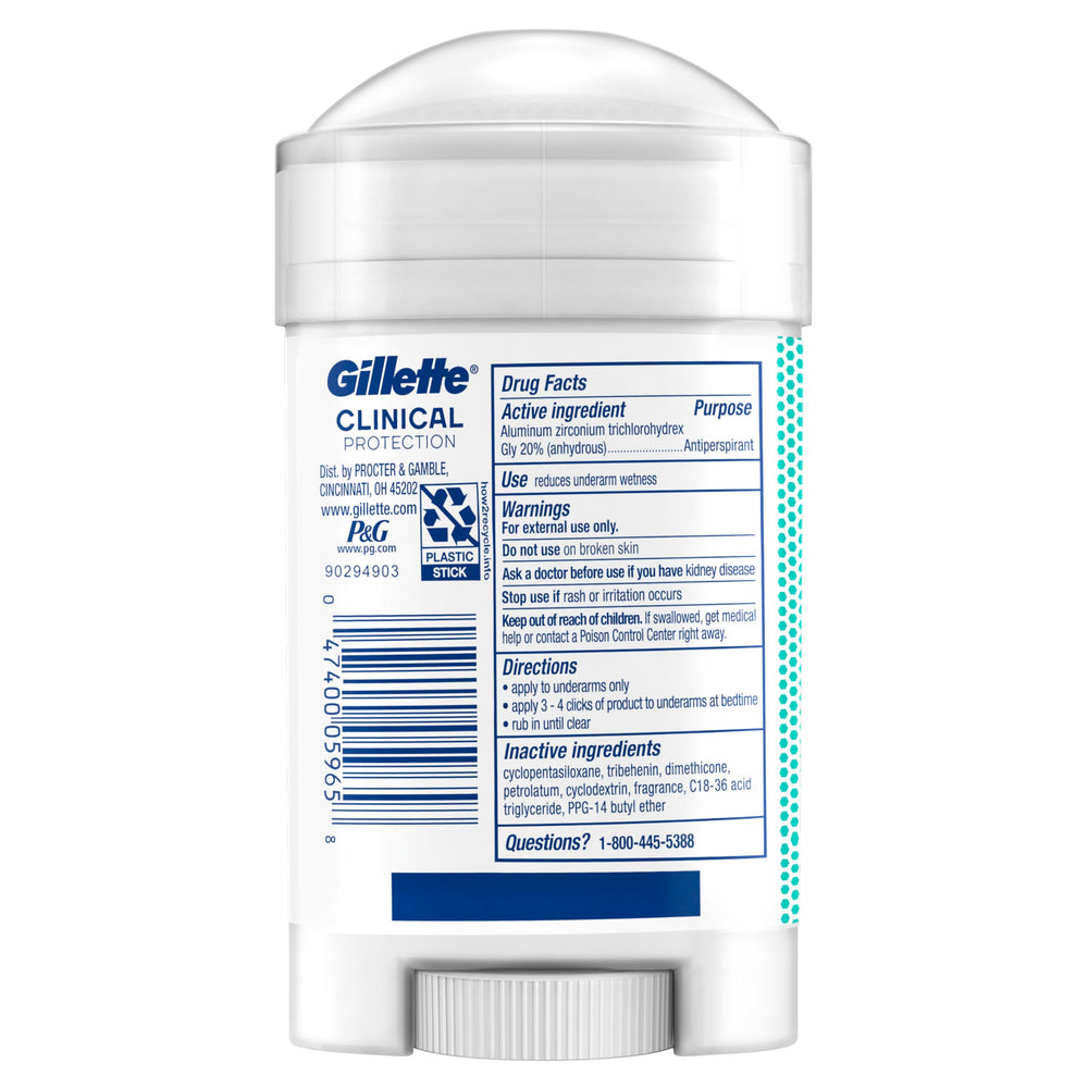 Barra desodorante Gillette, fragancia fresca para el día a día.