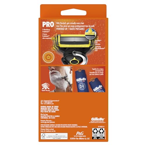 Compatible with most 5-blade refills except GilletteLabs