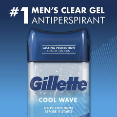 Gillette Cool Wave scent delivers fresh, subtle fragrance without overpowering.