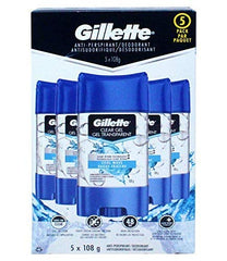 Gillette Endurance Clear Gel Deodorant Cool Wave tube close-up highlighting smooth gel texture