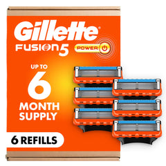 Gillette Fusion5 Power refill close-edge for a precise, smooth shave