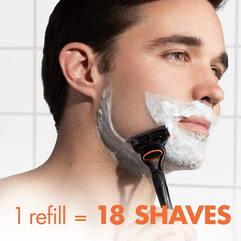 Gillette Fusion5 precision-trimmer back for easy reach to hard-to-reach areas