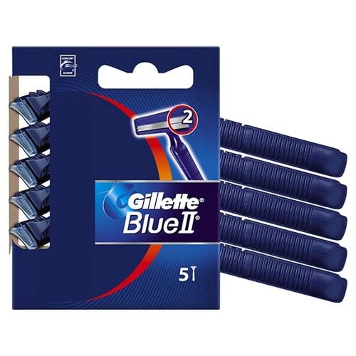 Gillette G2 disposable razor case for travel-ready grooming