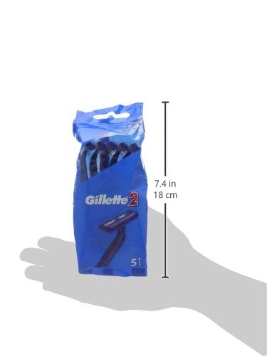 Compact multi-razor set by Gillette G2 for versatile grooming