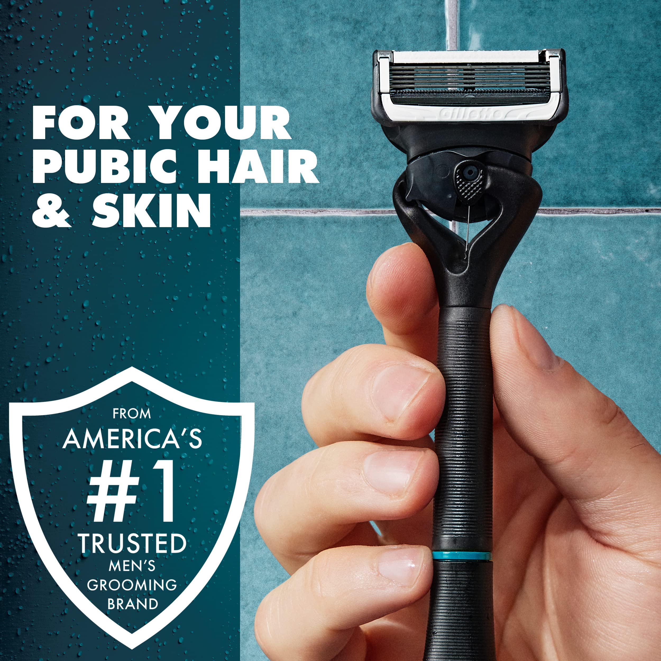Gillette Intimate Grooming Line full set for a complete, gentle pubic care routine