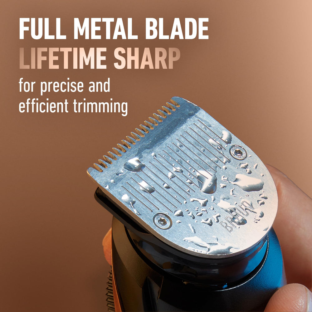Cordless operation enables flexible grooming anywhere in your routine