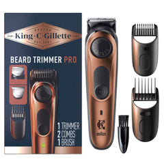 King C. Gillette Beard Trimmer PRO precision wheel with 40 length settings