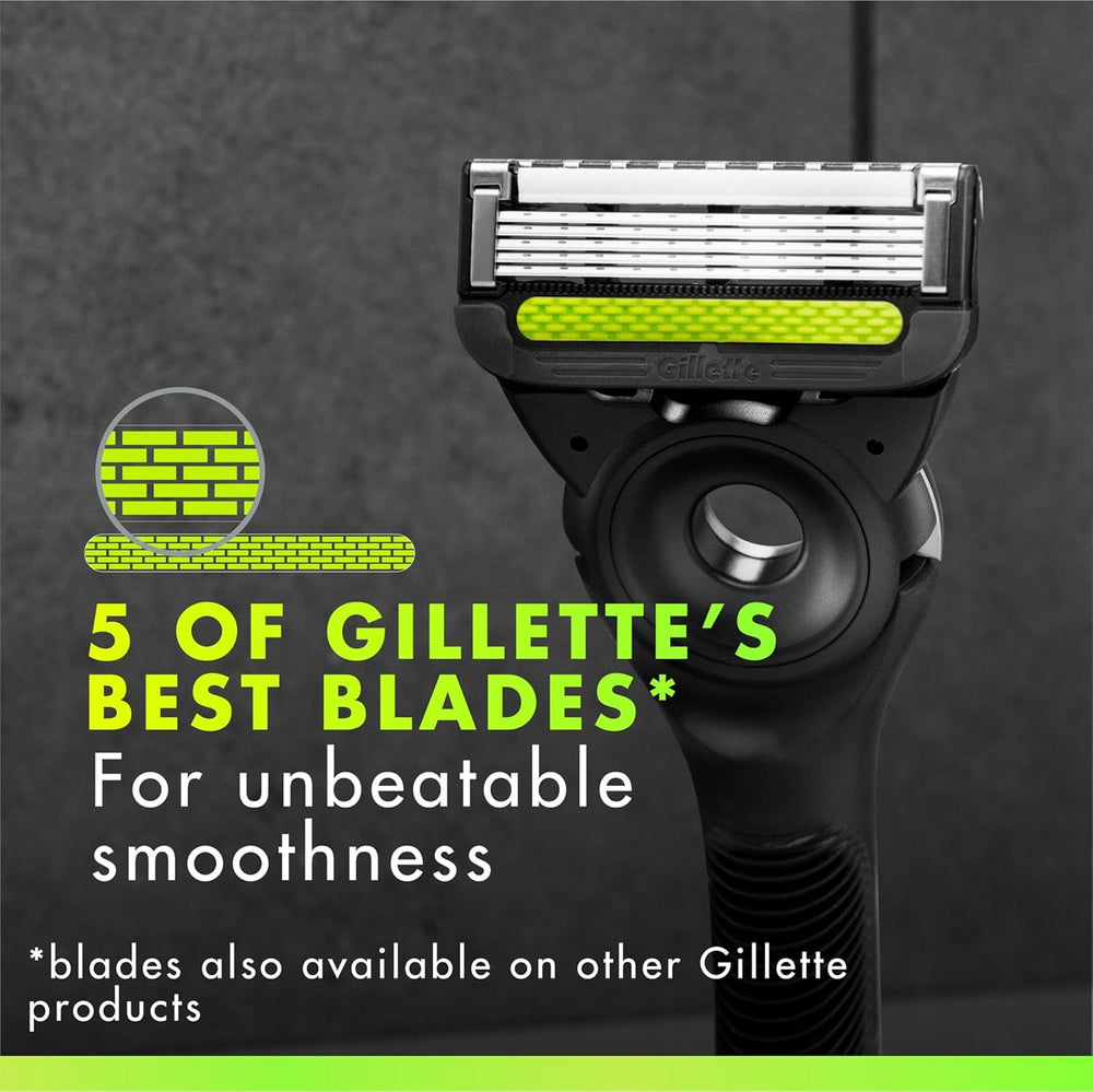 Back trimmer design on GilletteLabs razor for precise edging