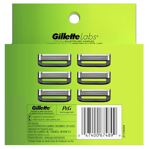 Six-count refill pack for ongoing grooming needs