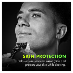 GilletteLabs cooling-soothe skin close-up highlighting refreshing shave