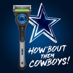 Cowboys Edition refills arranged for long-lasting blade performance