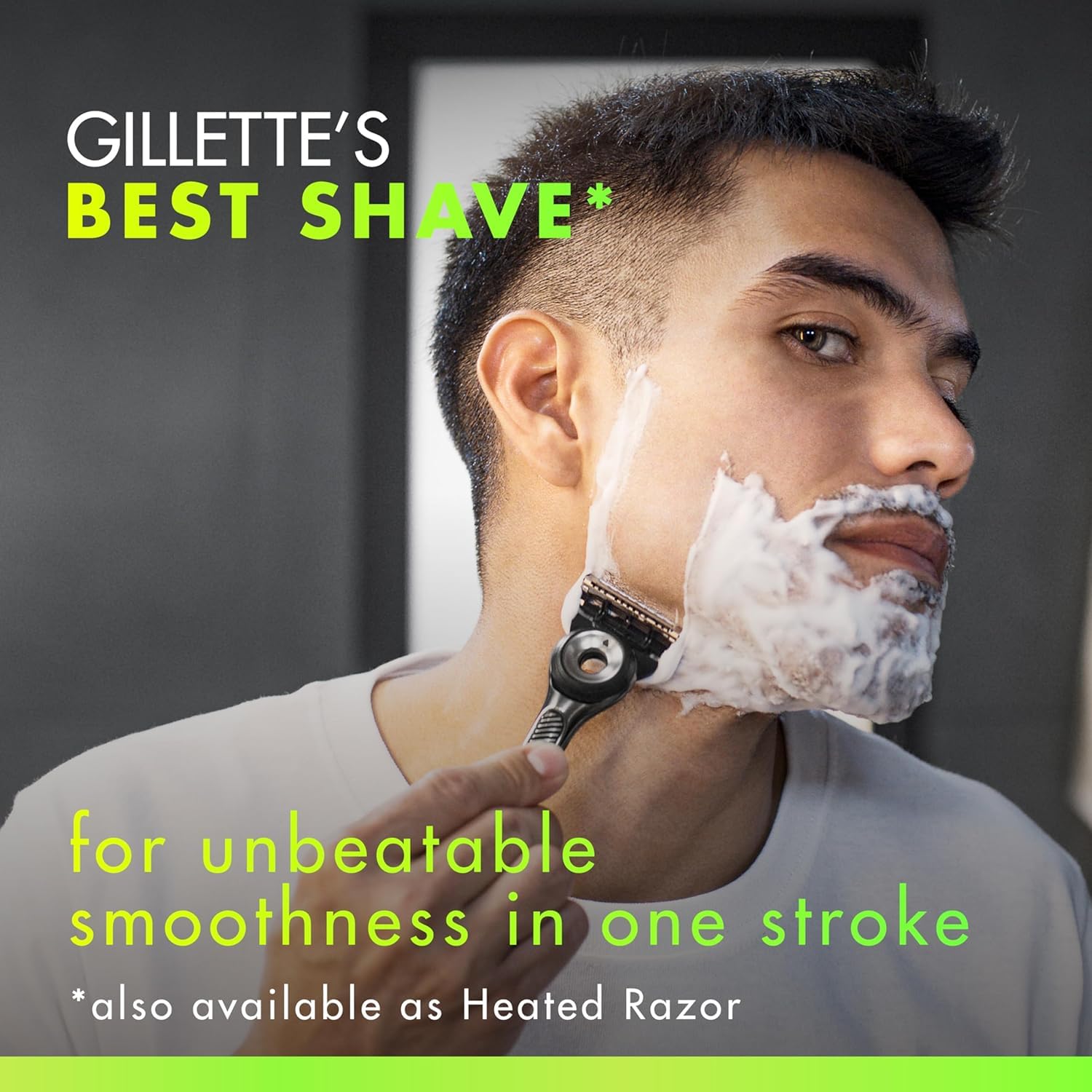 GilletteLabs exfoliating bar compatibility shown with universal refills