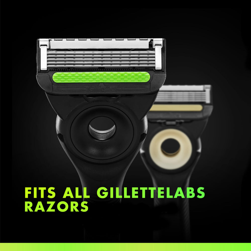 GilletteLabs five blades close shave design for smooth, comfortable results