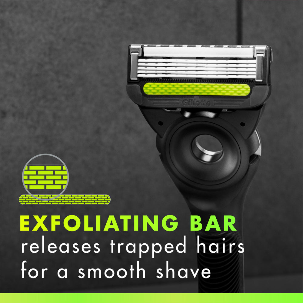 GilletteLabs magnetic stand keeps razor clean and dry
