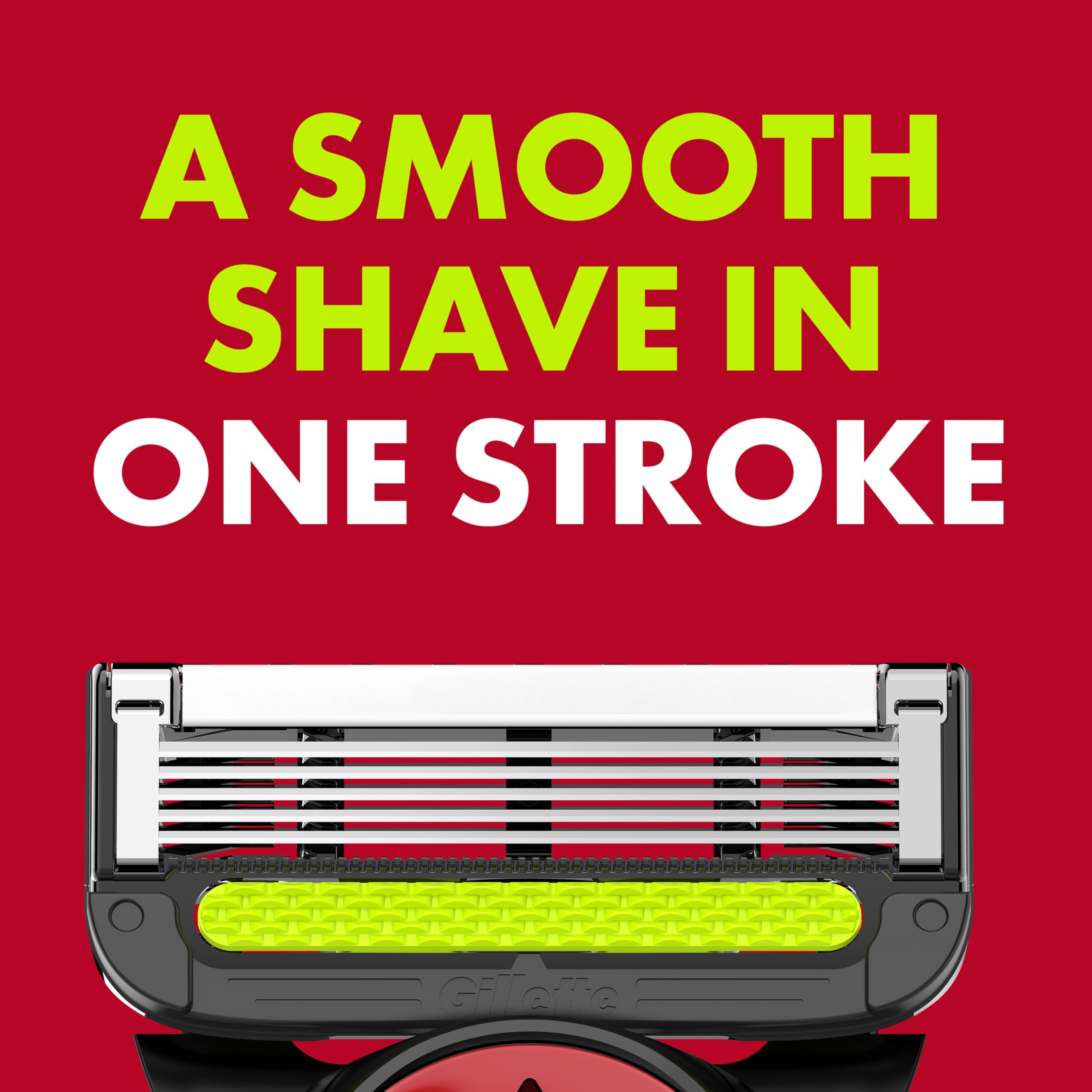 Everglide Lubrastrip on Gillette Labs razor for smooth glide
