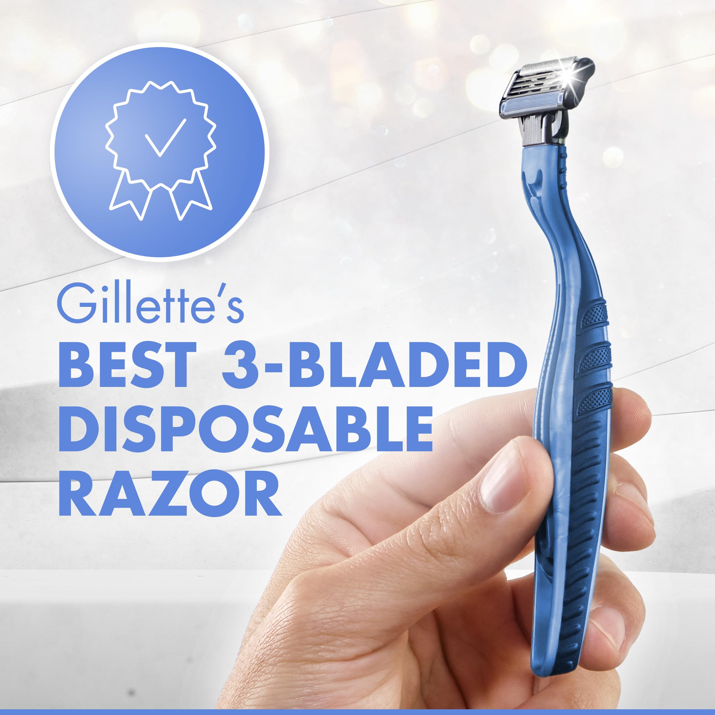 Gillette Mach3 disposable razor pack ready for everyday grooming