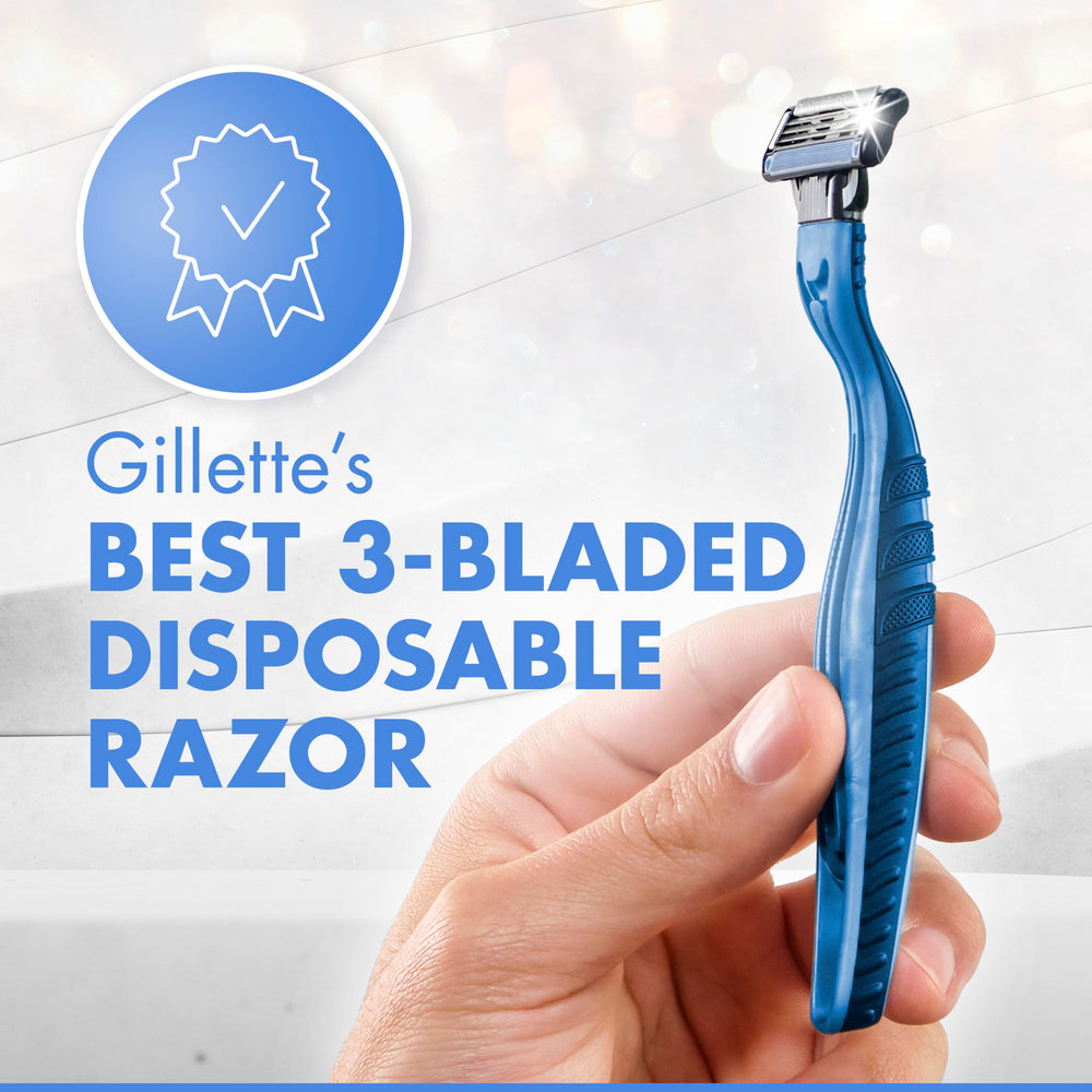Gillette Mach3 disposable razor pack ready for everyday grooming