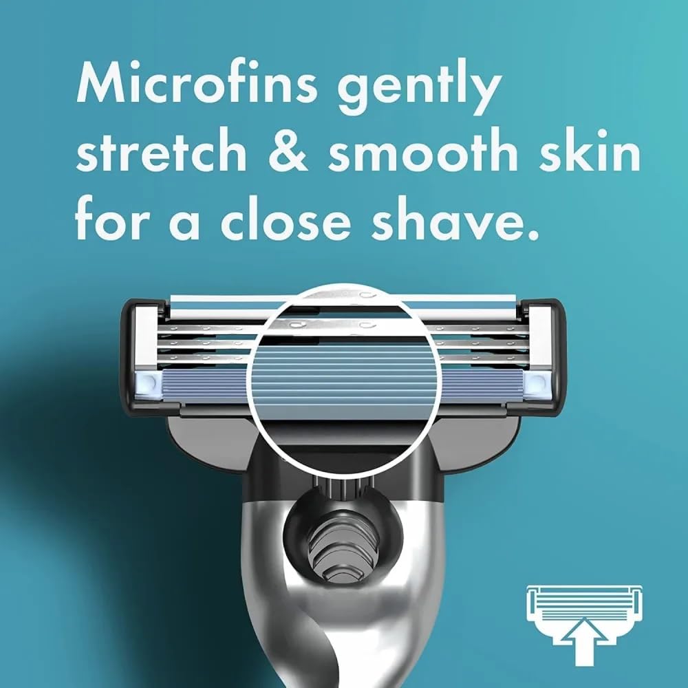 MACH3 provides a fast, efficient shave for busy mornings.
