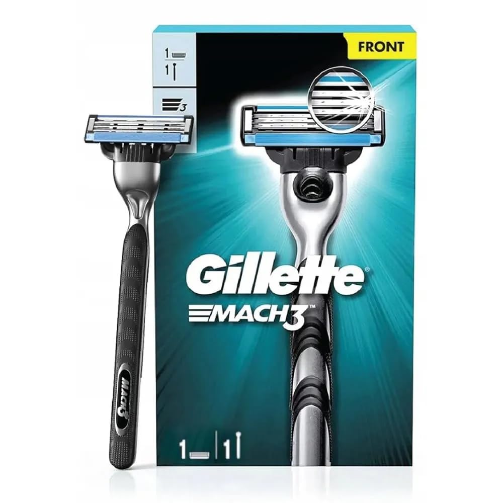 Lubricating aloe strip protects skin during shaving.