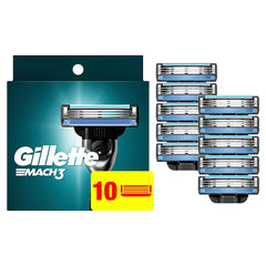 Gillette Mach3 refills close-up blade for a smooth shave.