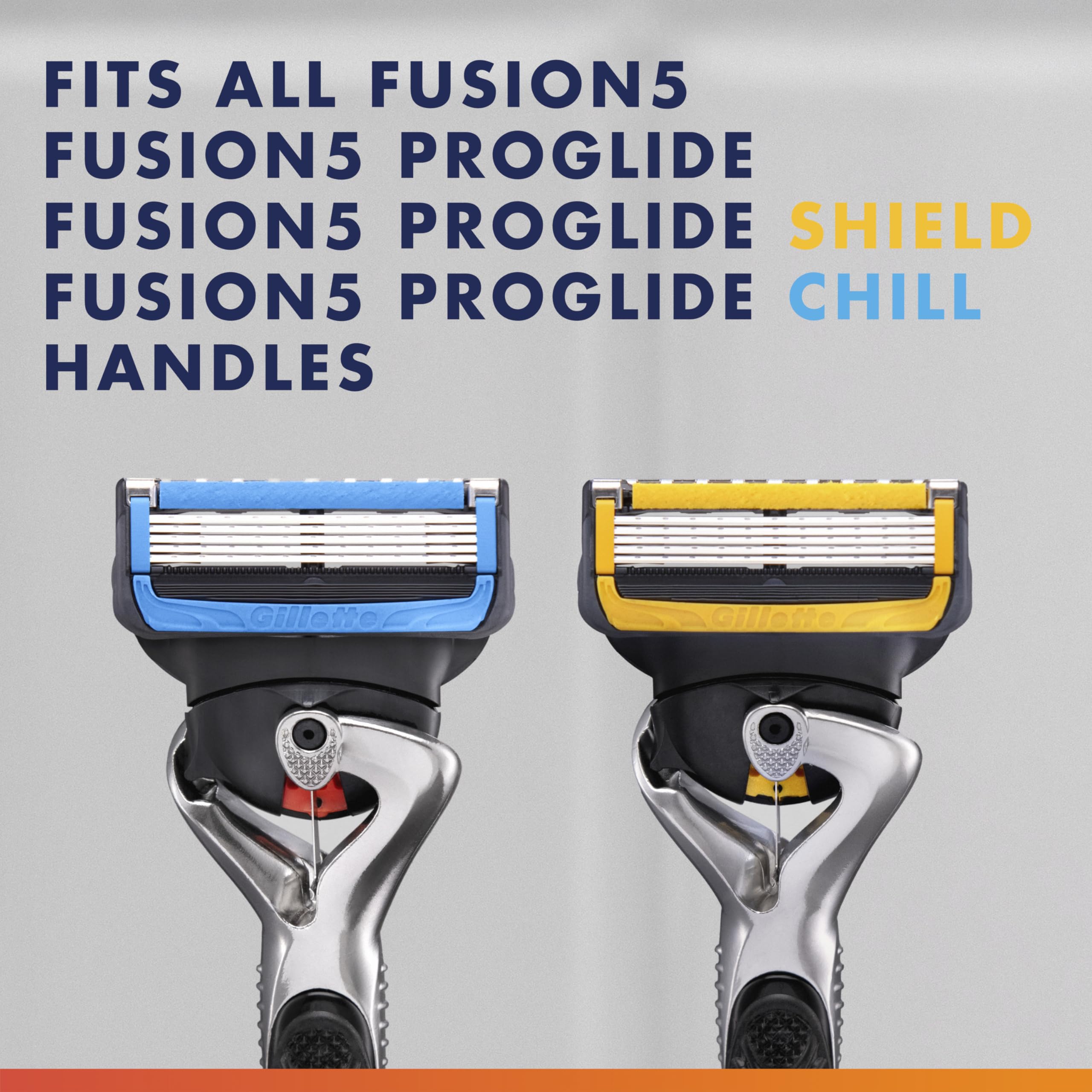 Refills pack front displaying four Chill and four Shield cartridges