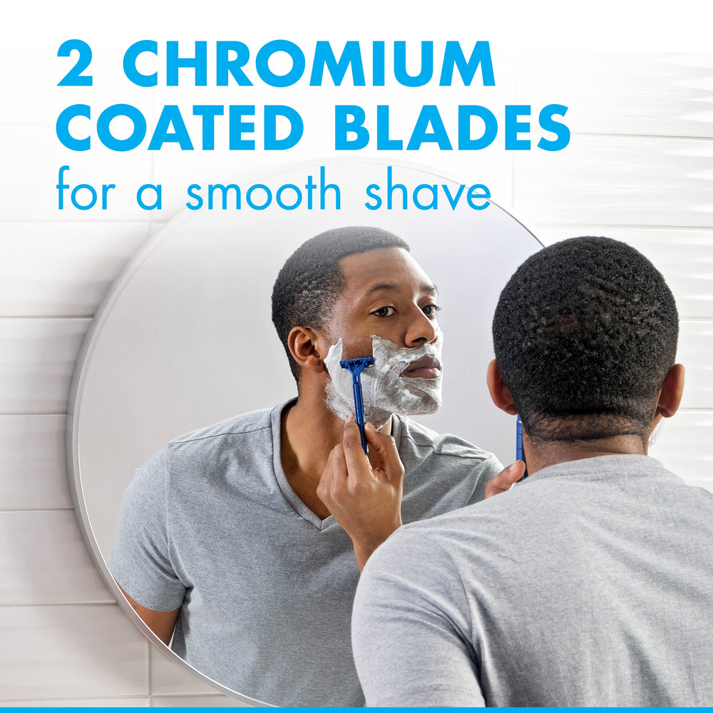 Gillette Sensor2 chromium-coated blades for longer-lasting performance